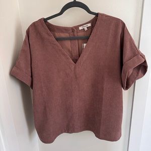 Corduroy Madewell Top